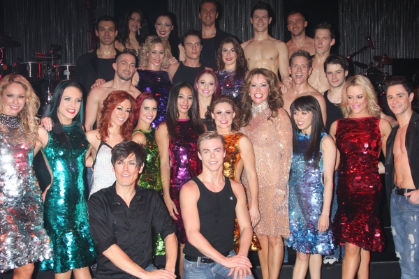 Derek Hough and the Cast of BURN THE FLOOR Photo